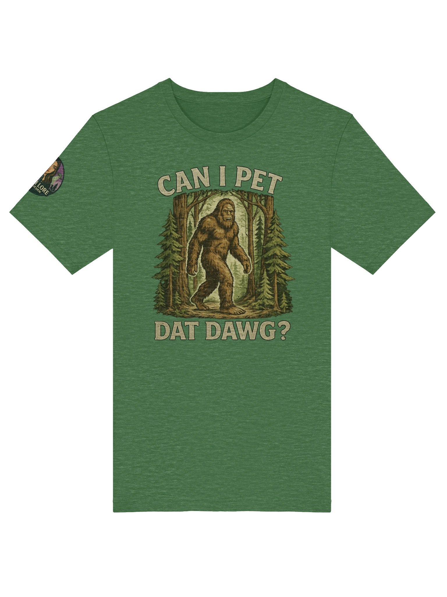 SASQUATCH PET DAT DAWG SUPER SOFT T-SHIRT product image (53)