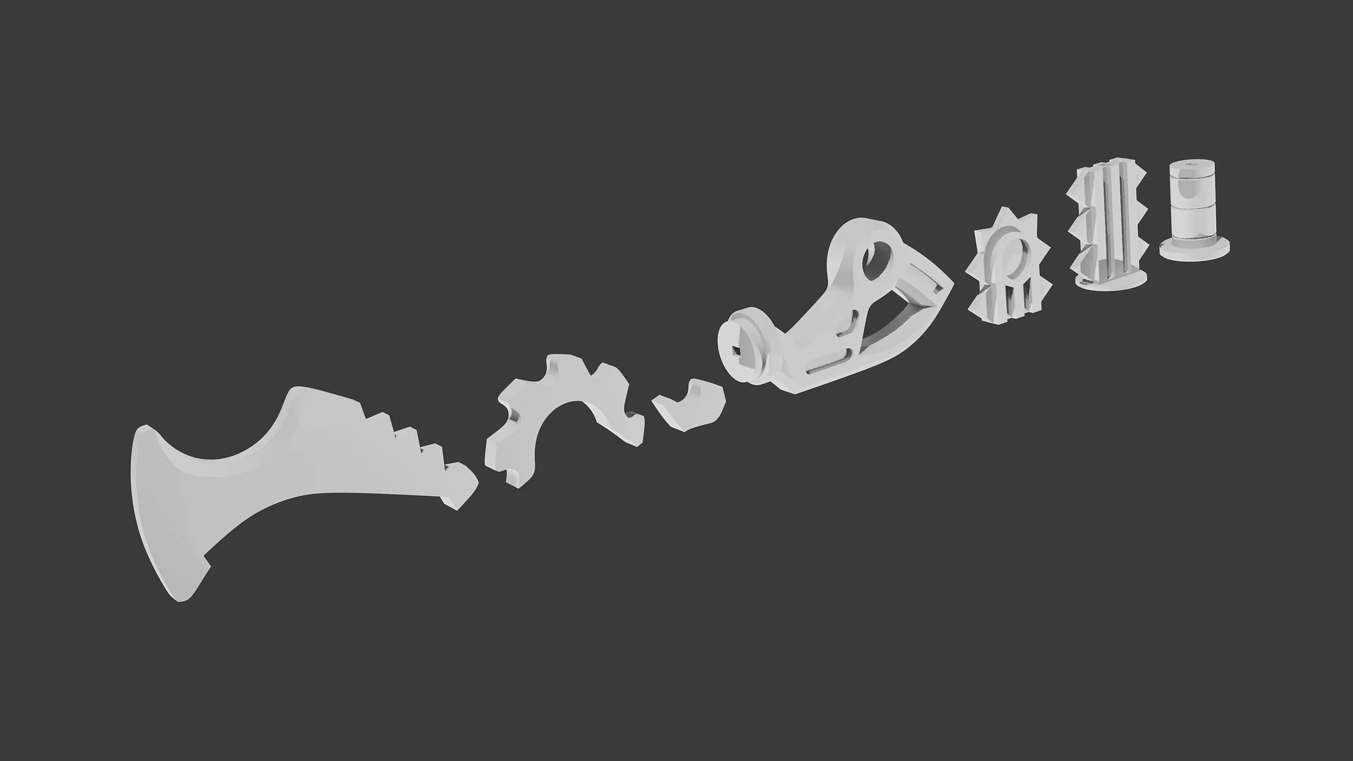 Ninjago Techno Blade - 3D printable model files product image (10)