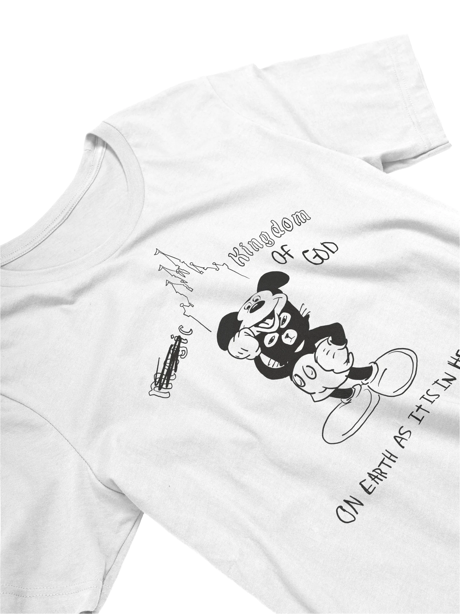 Magic Kingdom parody Statement Tee product image (3)