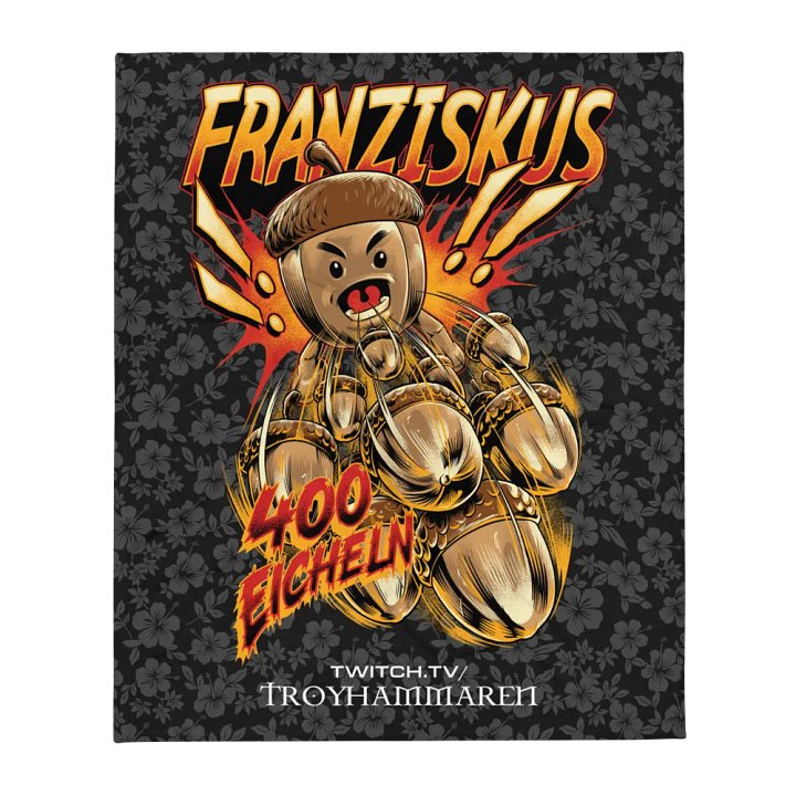 Kuscheldecke: Franziskus / 400 Eicheln product image (2)