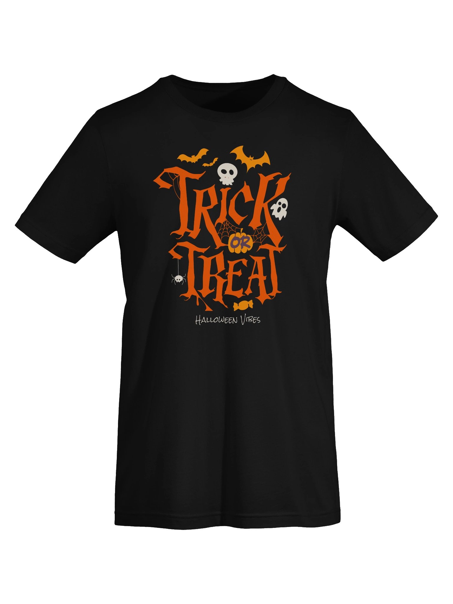 Trick or Treat Halloween Vibes Graphic Tee product image (53)