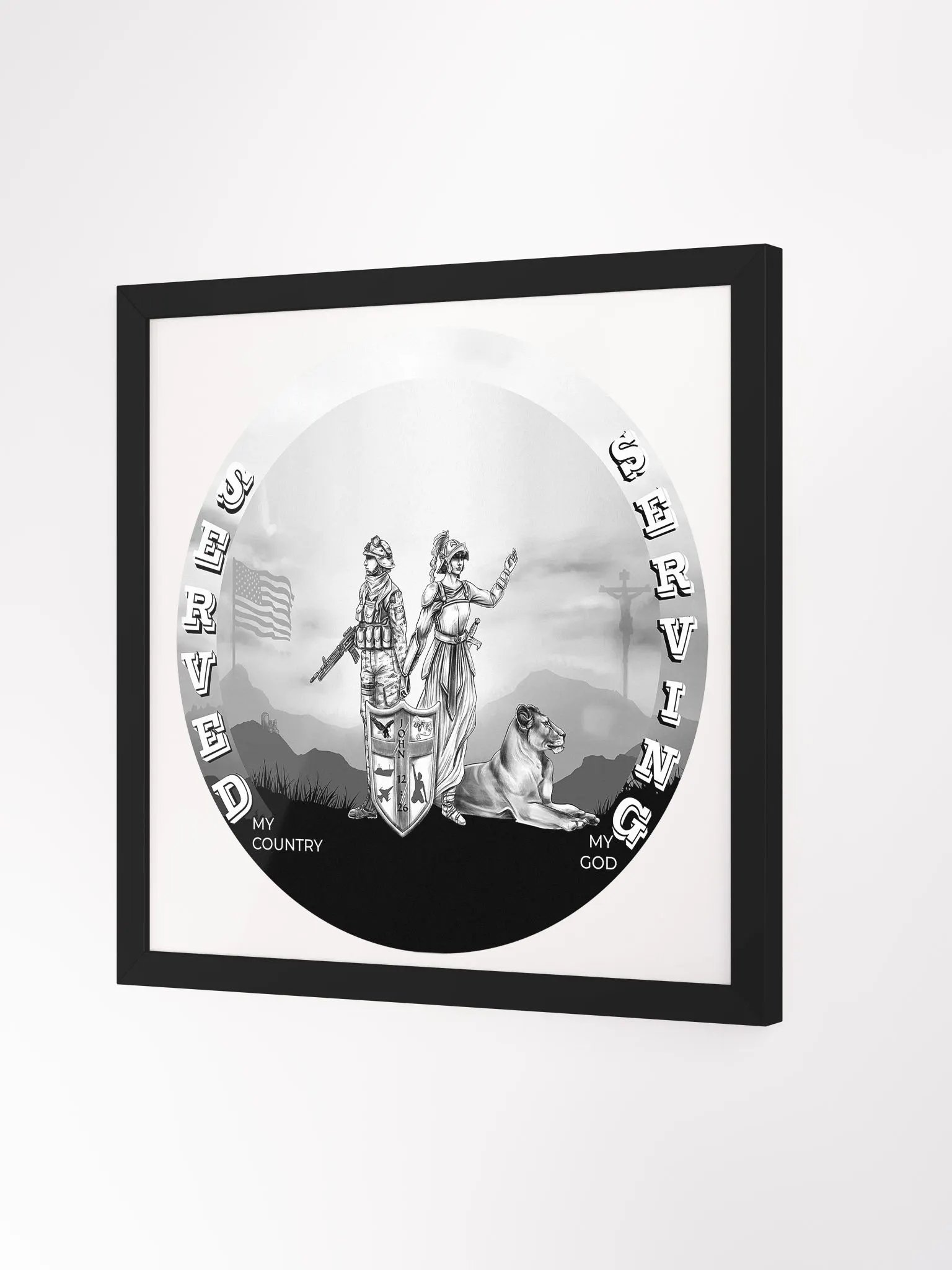 Wall Art Served/Serving (Spirit of D'Vorah) product image (5)