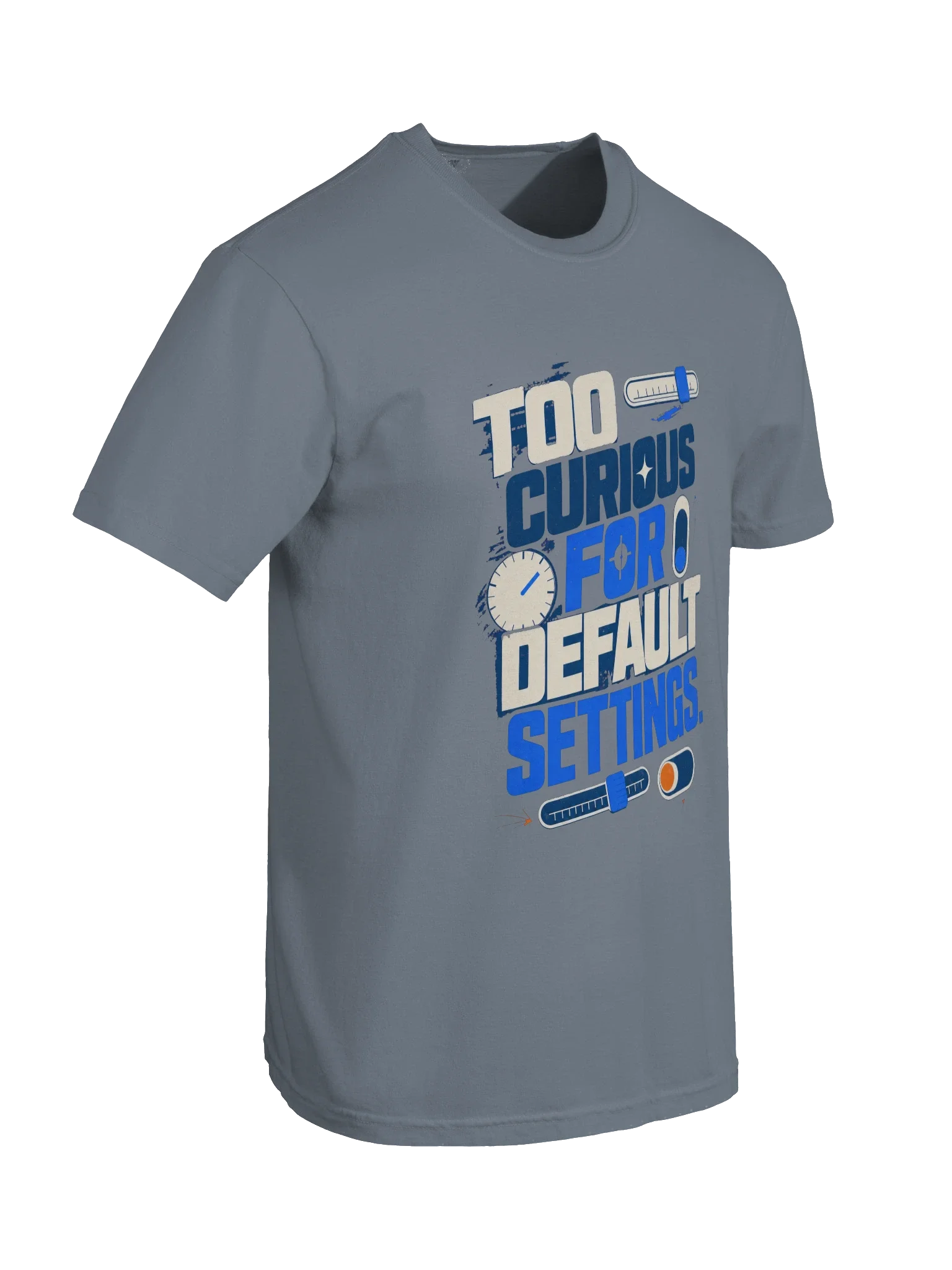 Too Curious for Default Settings Tee — view 6