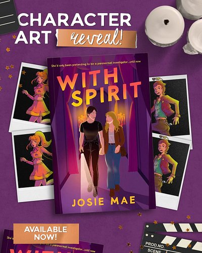 New With Spirit character art is here!! 🔦💜

The amazing art was done by the talented @luxfatale ! Lo is our actress who is ce...