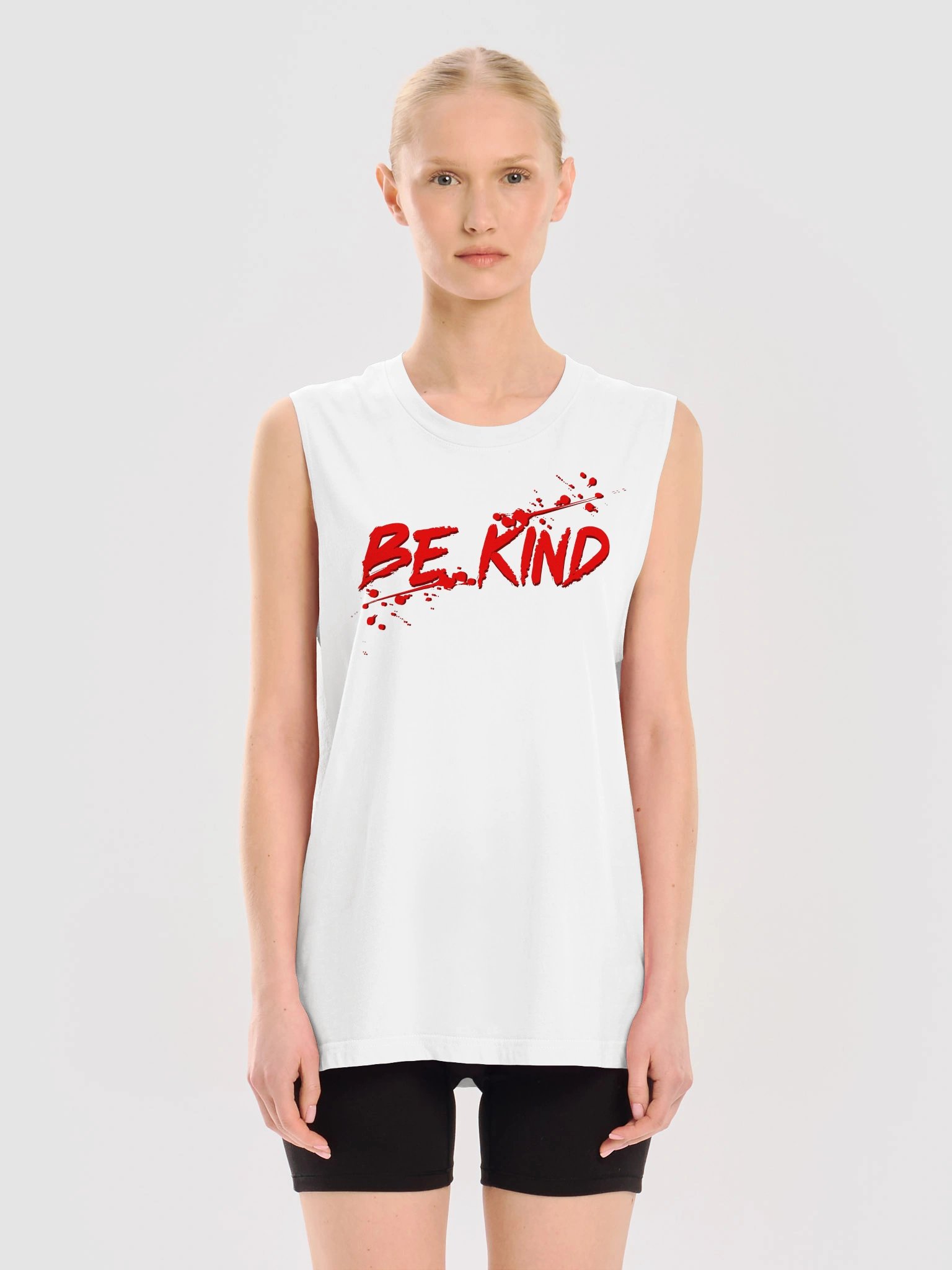 Be Kind Tank White product image (3)