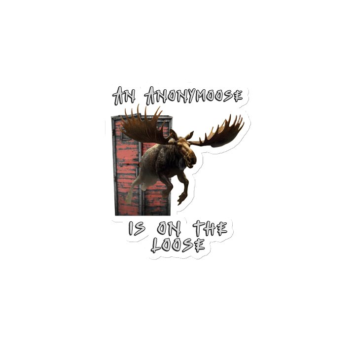 Synisisms - Anonymoose Magnet product image (2)