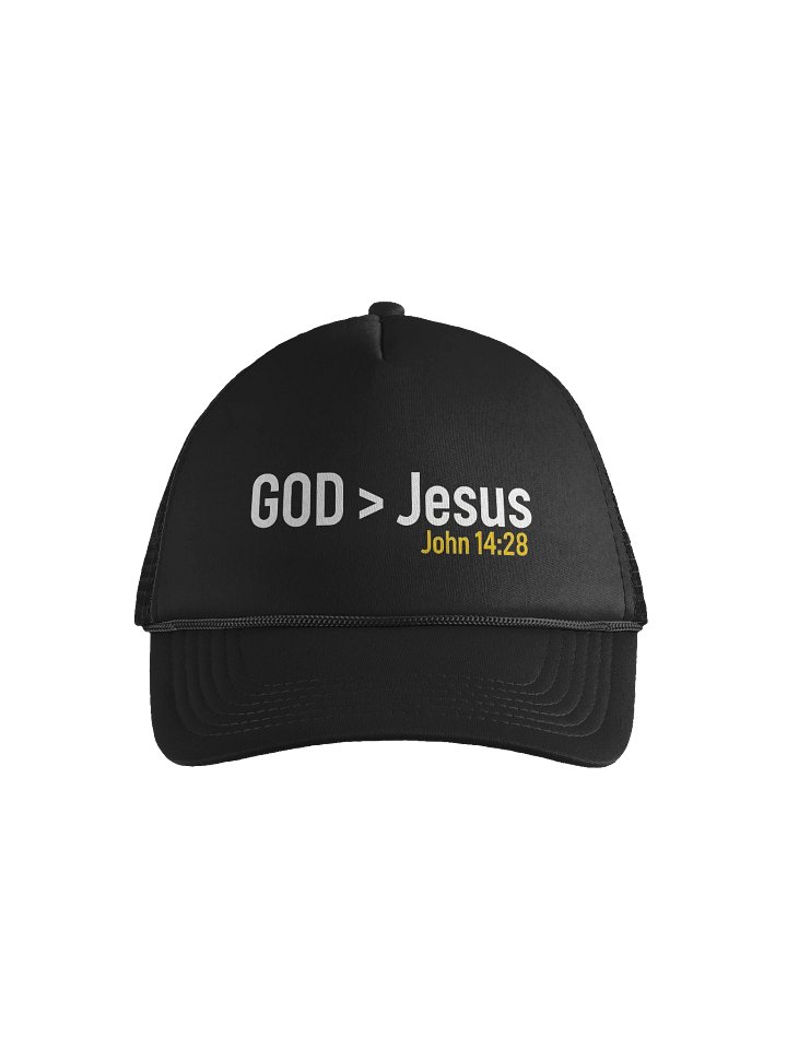 John 14:28 Hat (black) product image (1)