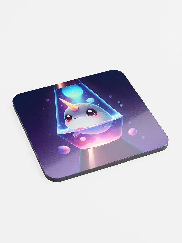 Magical Narwhal Lava Lamp Coaster product image (2)