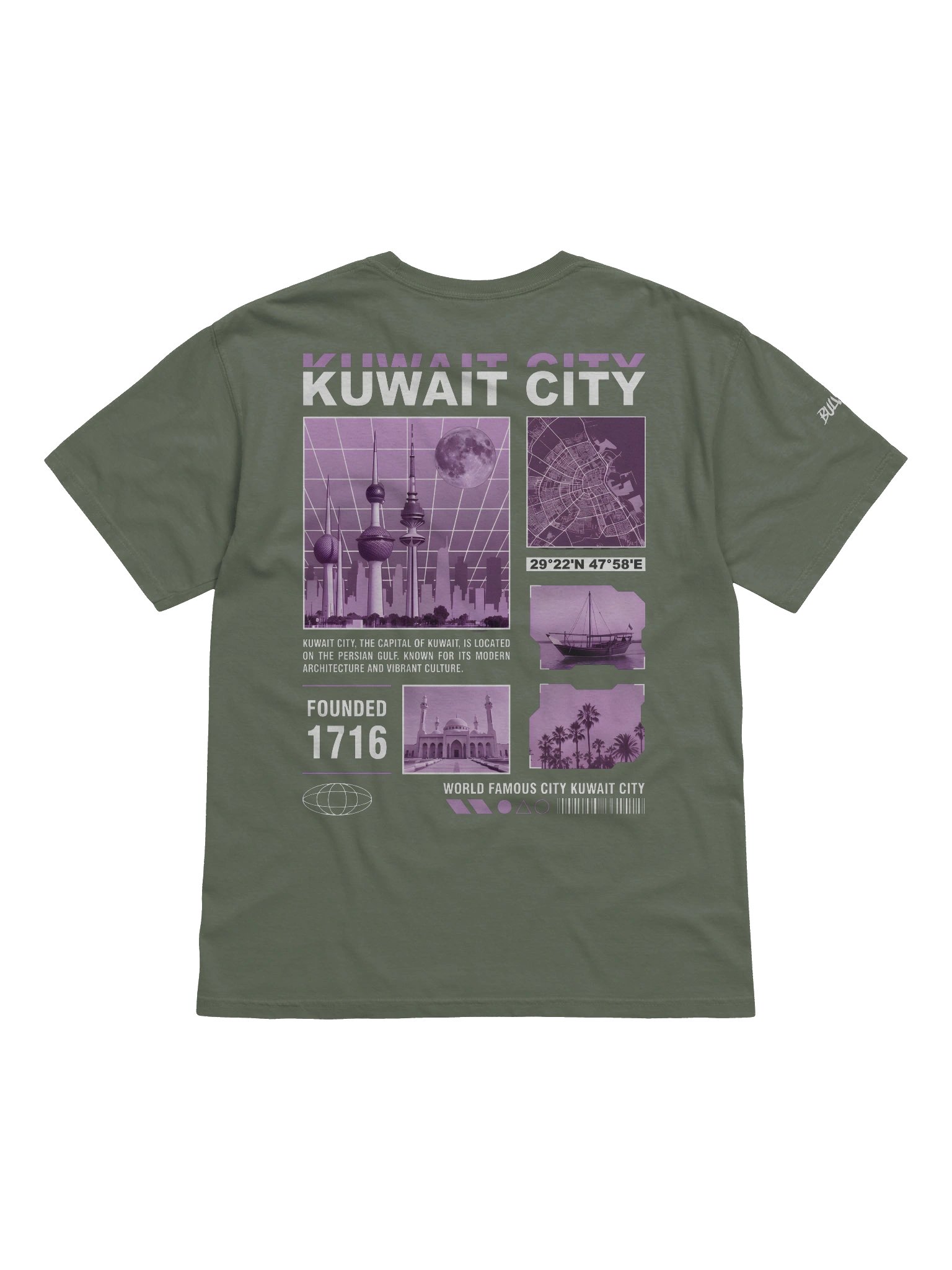 kuwait city - UnisexTee - Bulvant - 3TEgw2r8Yi8