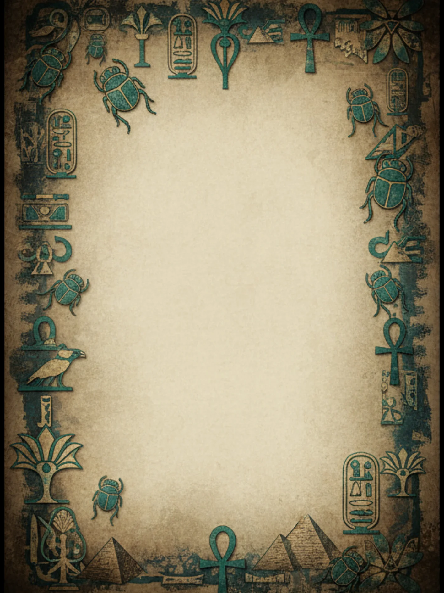 Pharaoh Notebook | Printable Egyptian Journal with 100 Pages | Ancient Egypt Digital Notebook for Writing, Journaling & Tablets product image (1)