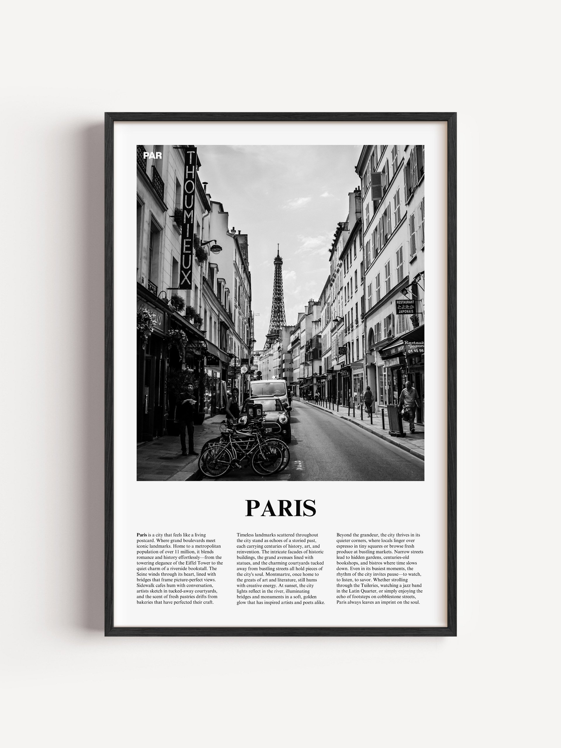 Paris 04 Newspaper Poster product image (1)