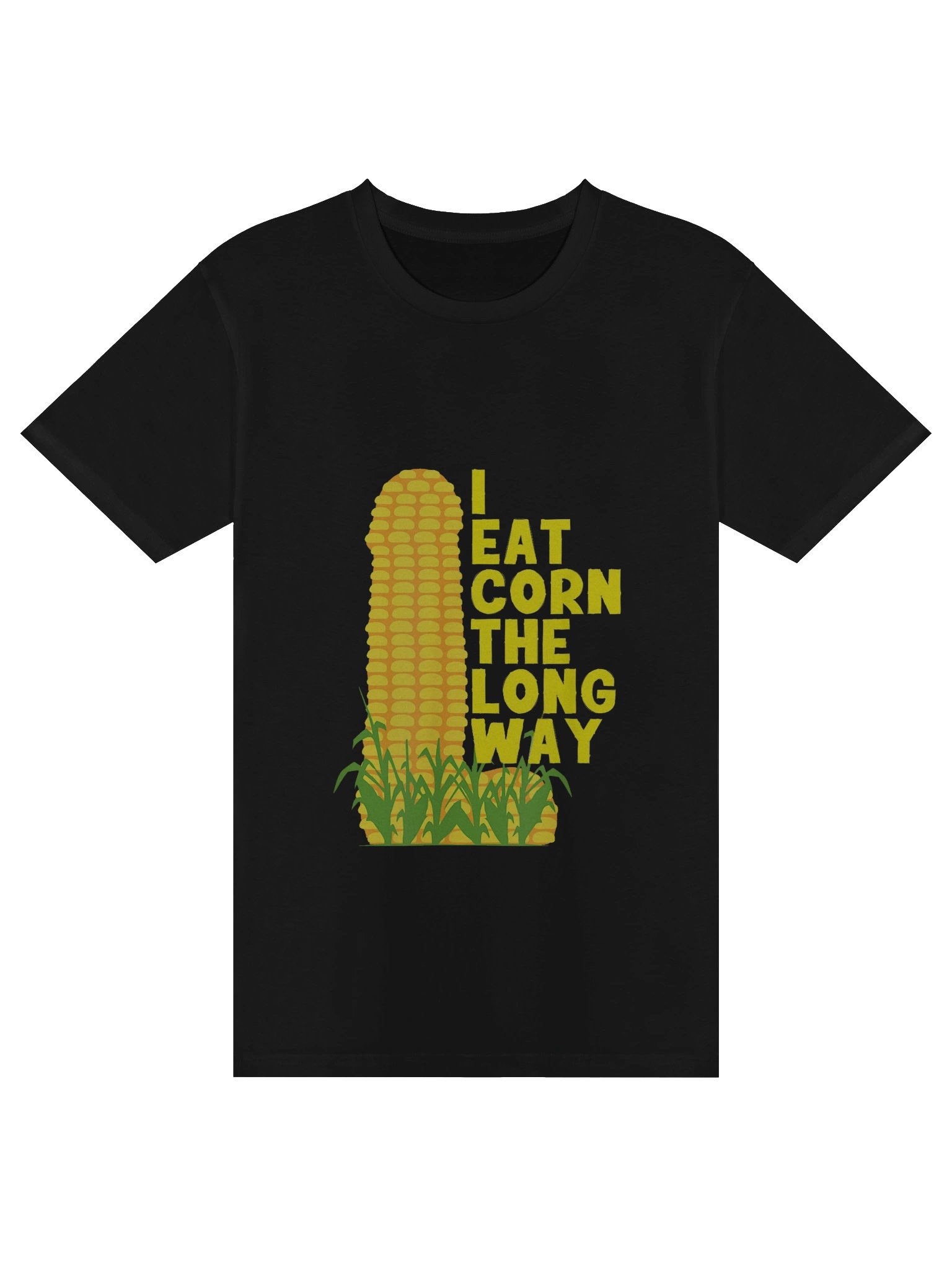 I Eat Corn The Long Way Tee product image (1)