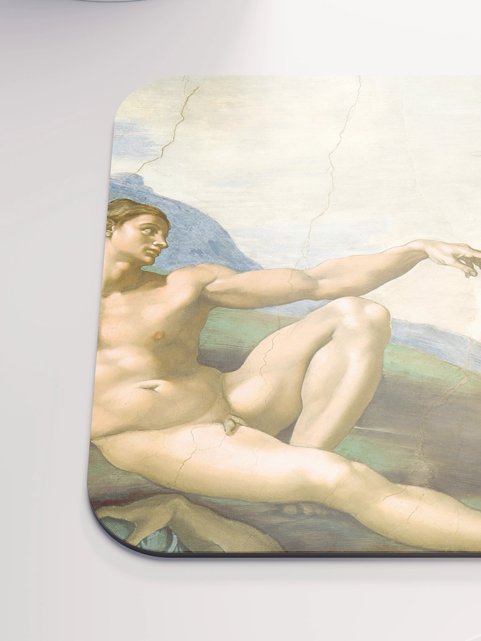 Michelangelo – The Creation of Adam (Sistine Chapel) Mouse Pad product image (6)