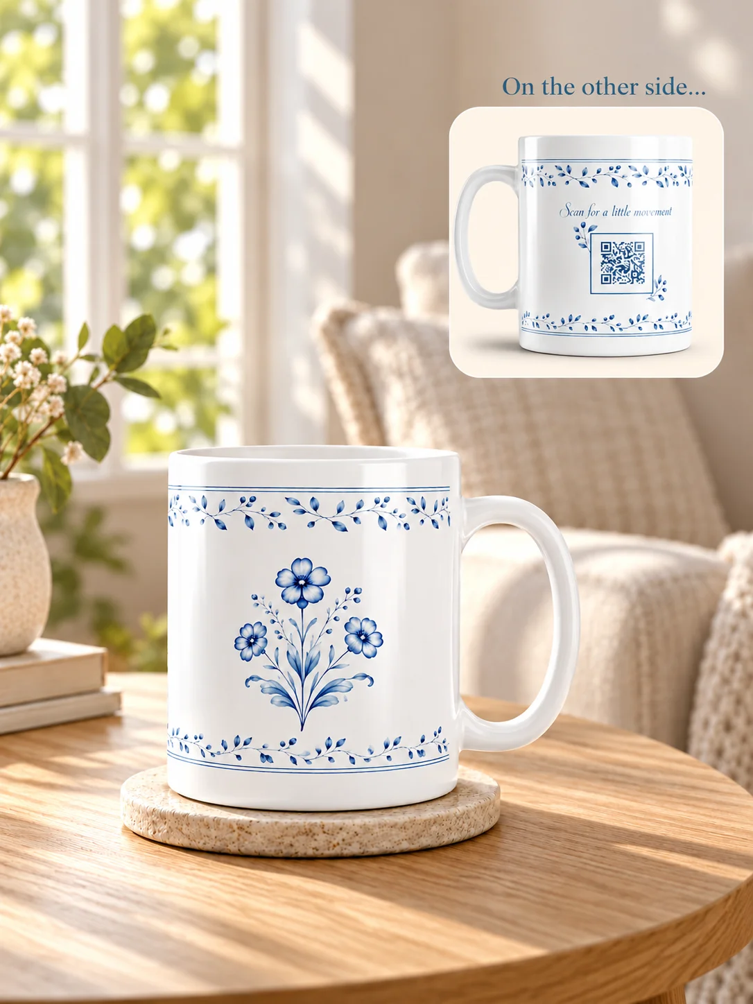 Let’s Move a Little Mug | Petite Bouquet product image (1)