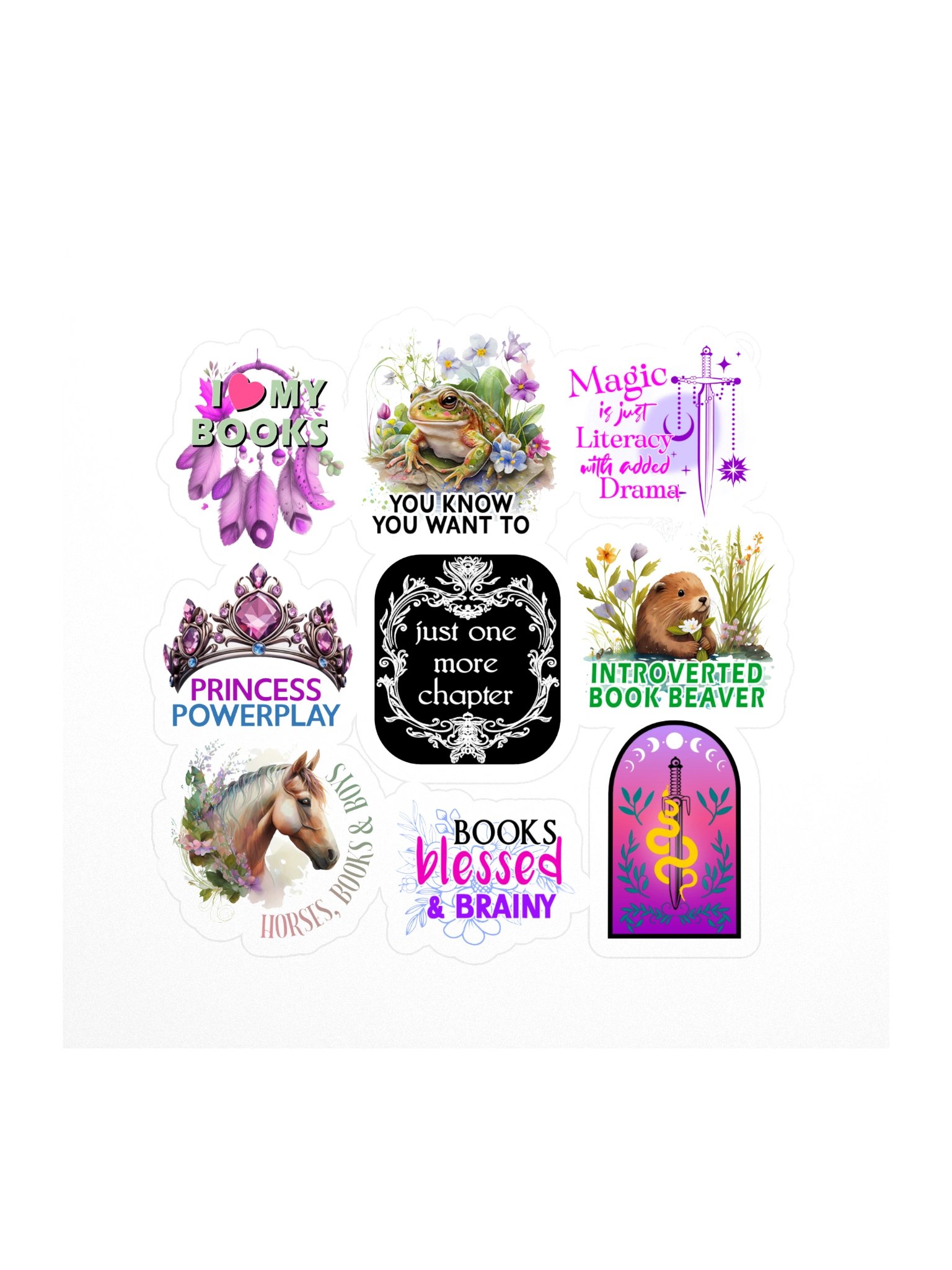 Bookish Stickers - Combo1 product image (1)