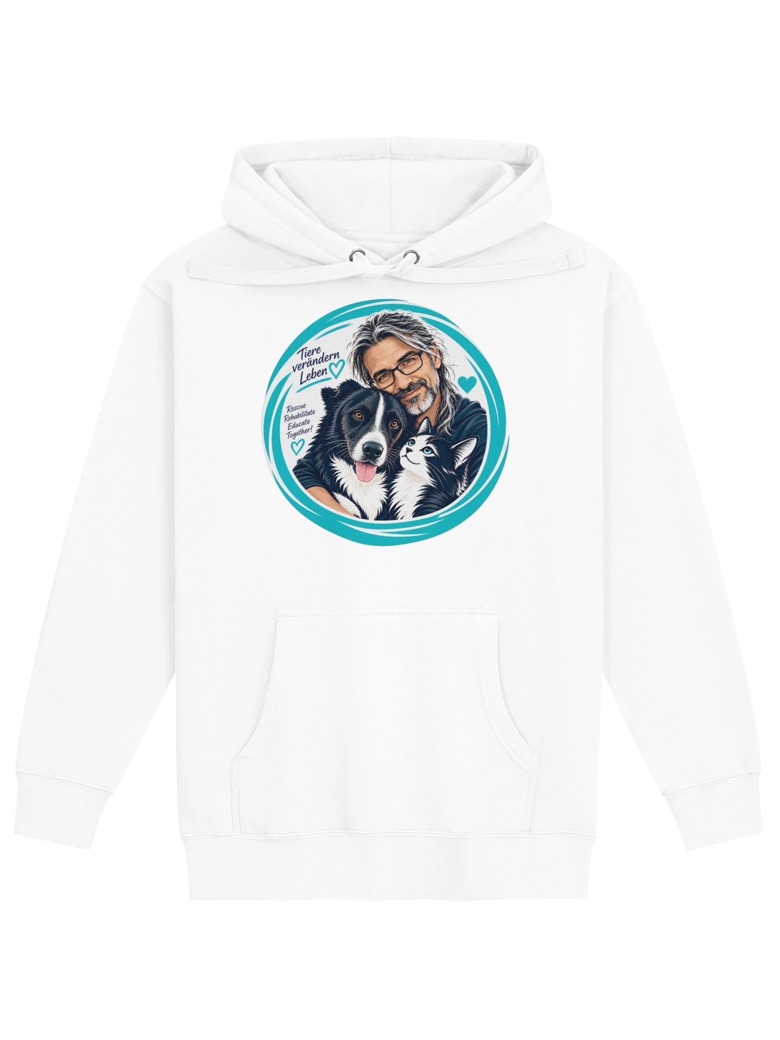 AAS · Tiere verändern Leben – Comic Hoodie product image (1)