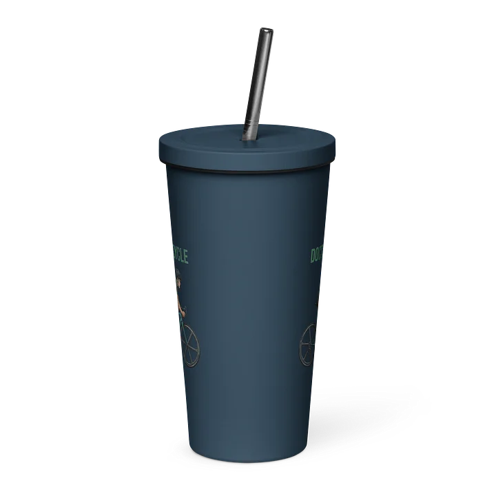 Doctor Athlete Tumbler with Straw | Mens Cycling Edition product image (10)
