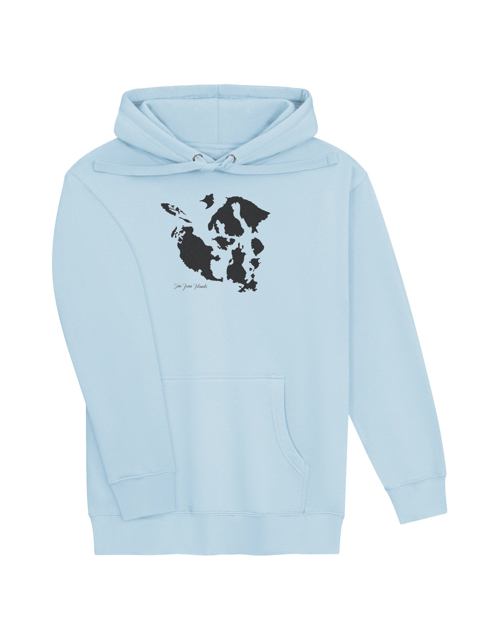San Juan Islands Map Hoodie product image (4)