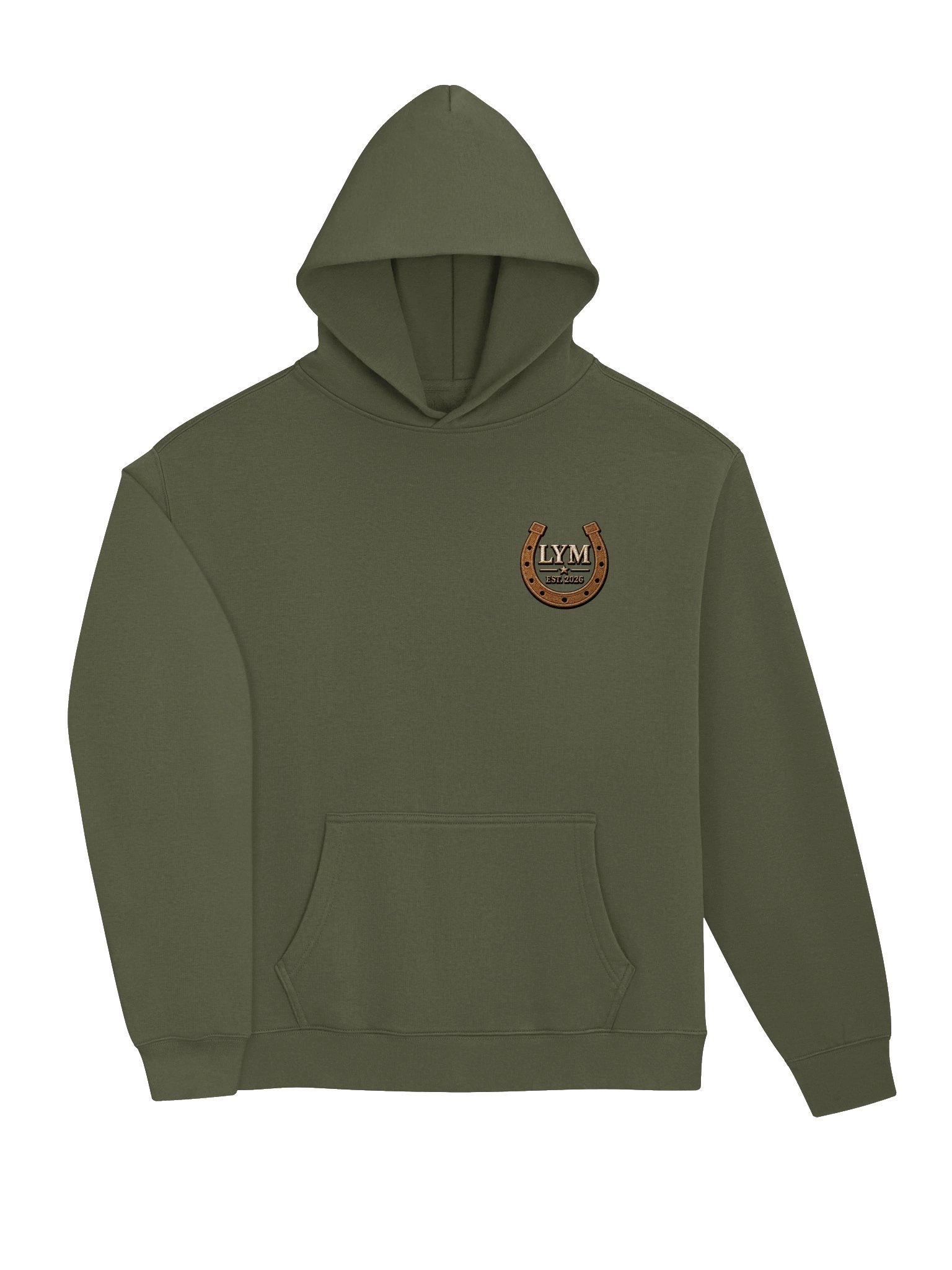 Love You More Men’s Horseshoe Heritage Hoodie product image (19)