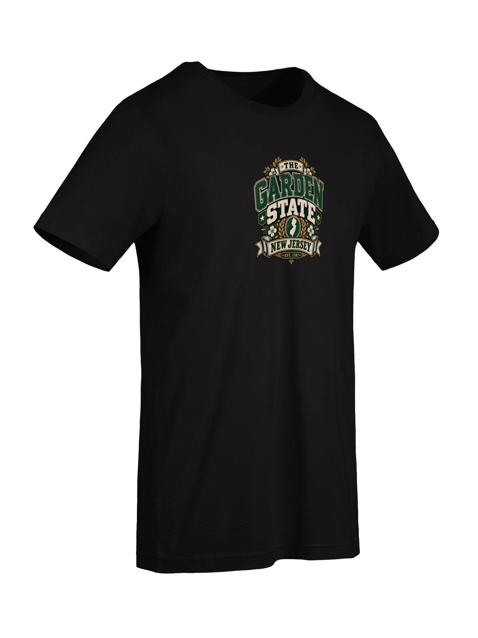 The Garden State New Jersey T-Shirt — Compact Graphic product image (8)
