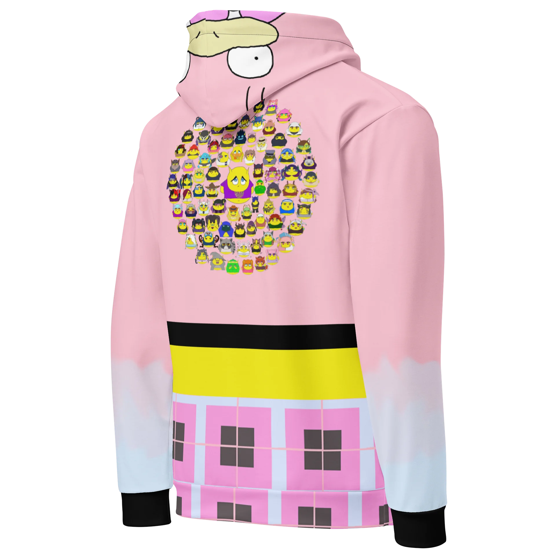 Yadonie cued Pullover Hoodie product image (5)