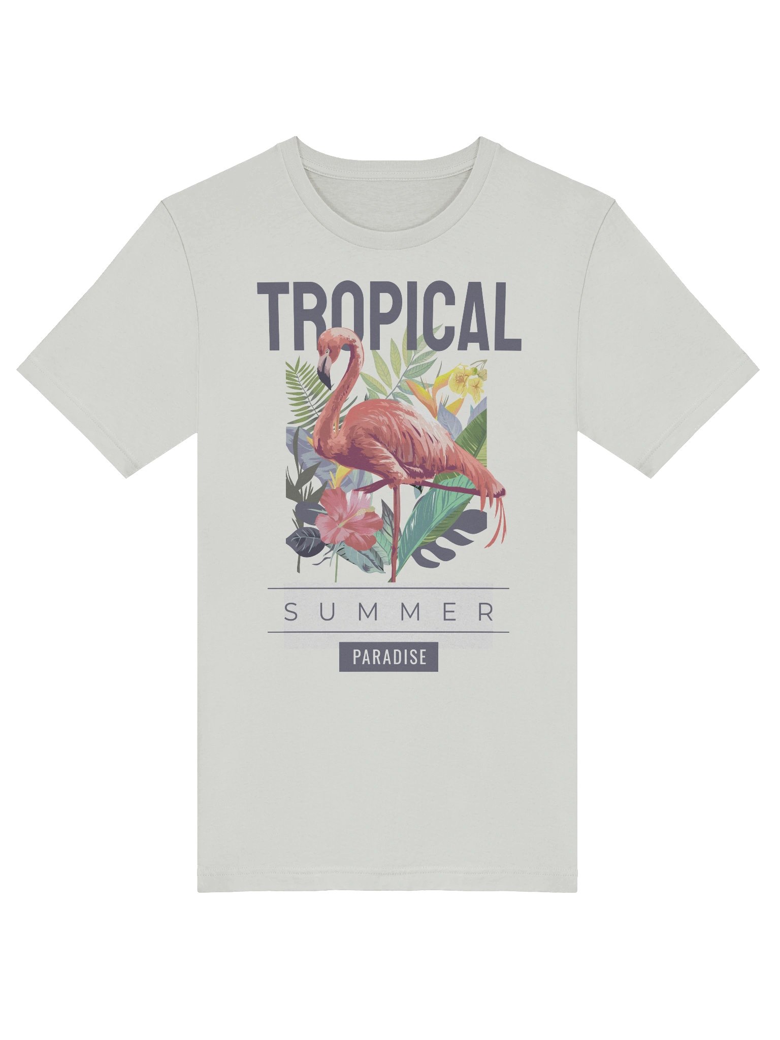Trendy Tropical Flamingo T-Shirt for Casual Summer Wear product image (43)