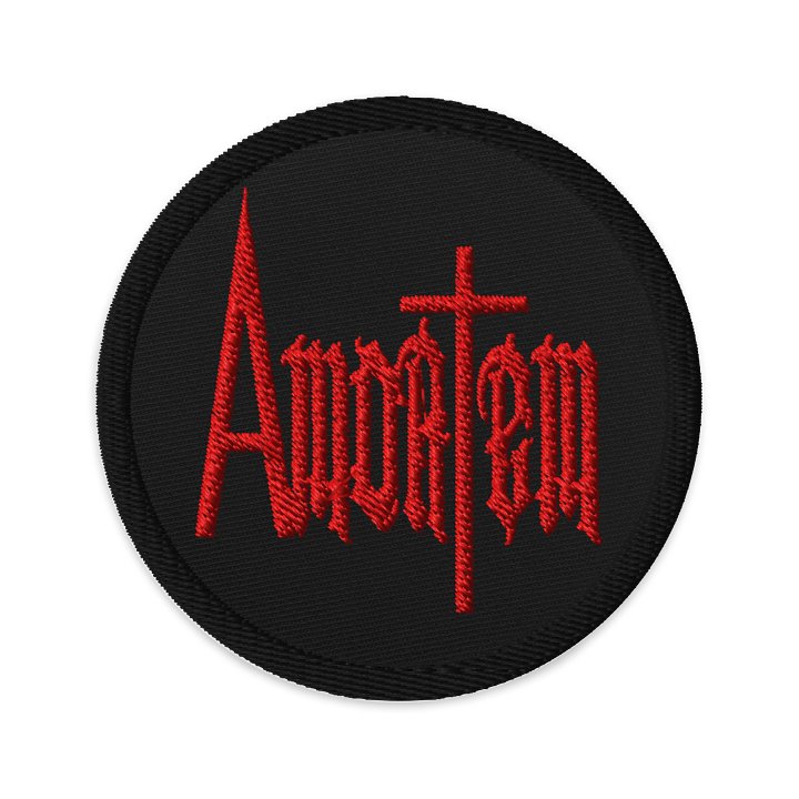 Amortem Logo Patch product image (1)