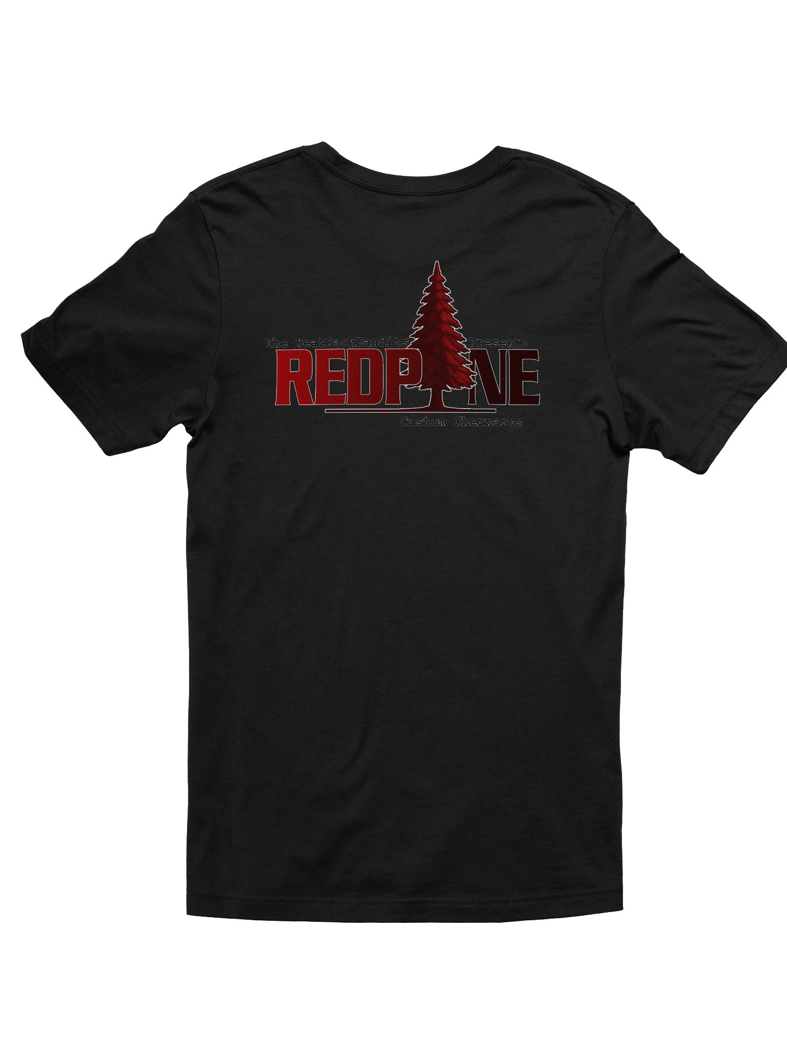 HPB #002 T-Shirt Front & RedPine Back Print product image (4)