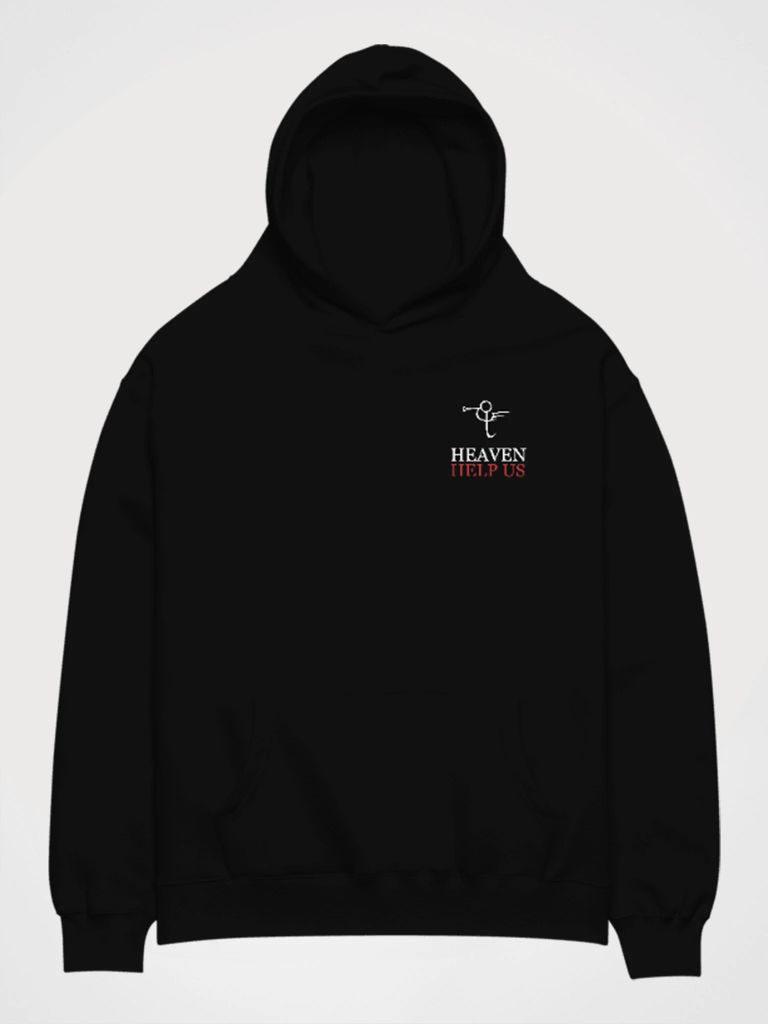 Heaven Help Us Embroidered Hoodie product image (2)