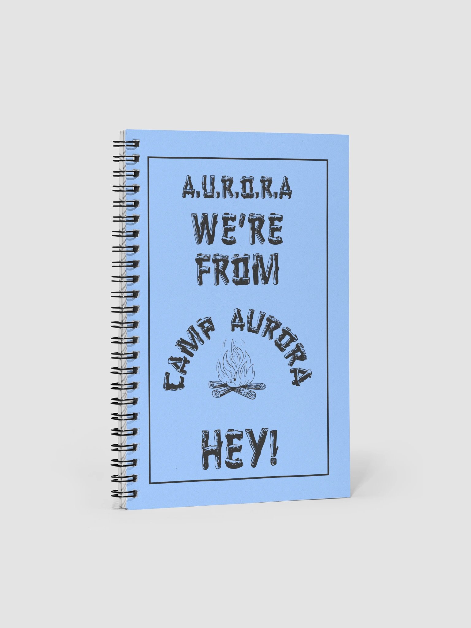 A.U.R.O.R.A Spiral Notebook product image (1)