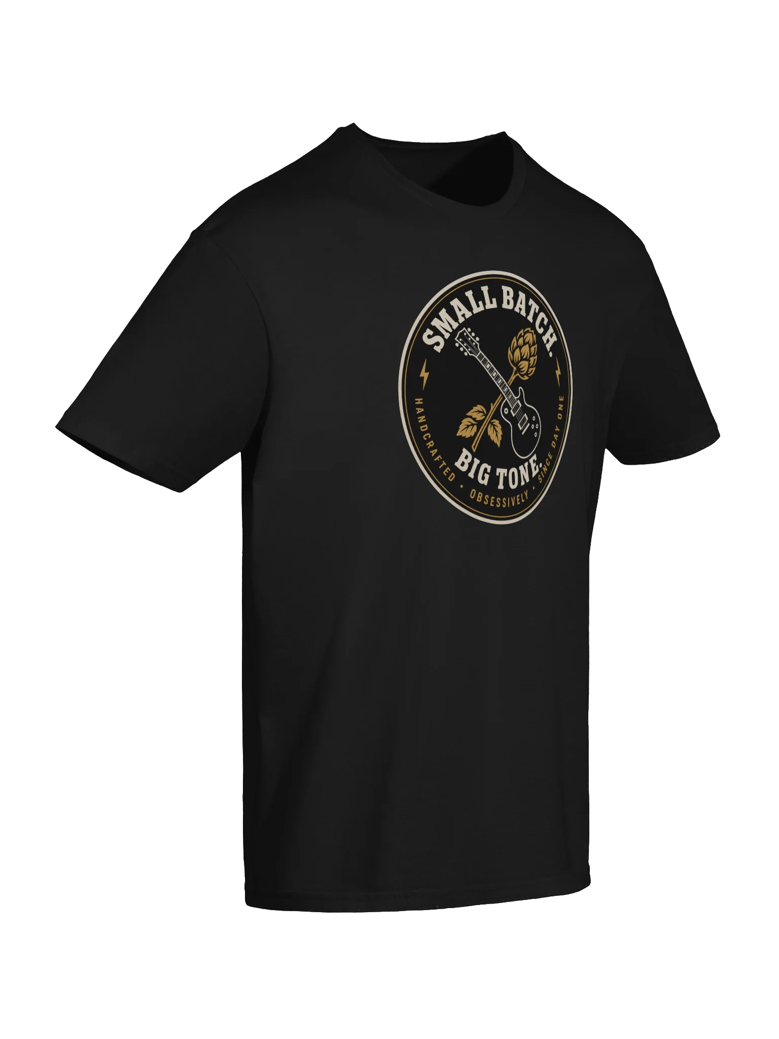 Small Batch, Big Tone - Craft Beer themed guitar t-shirt product image (7)