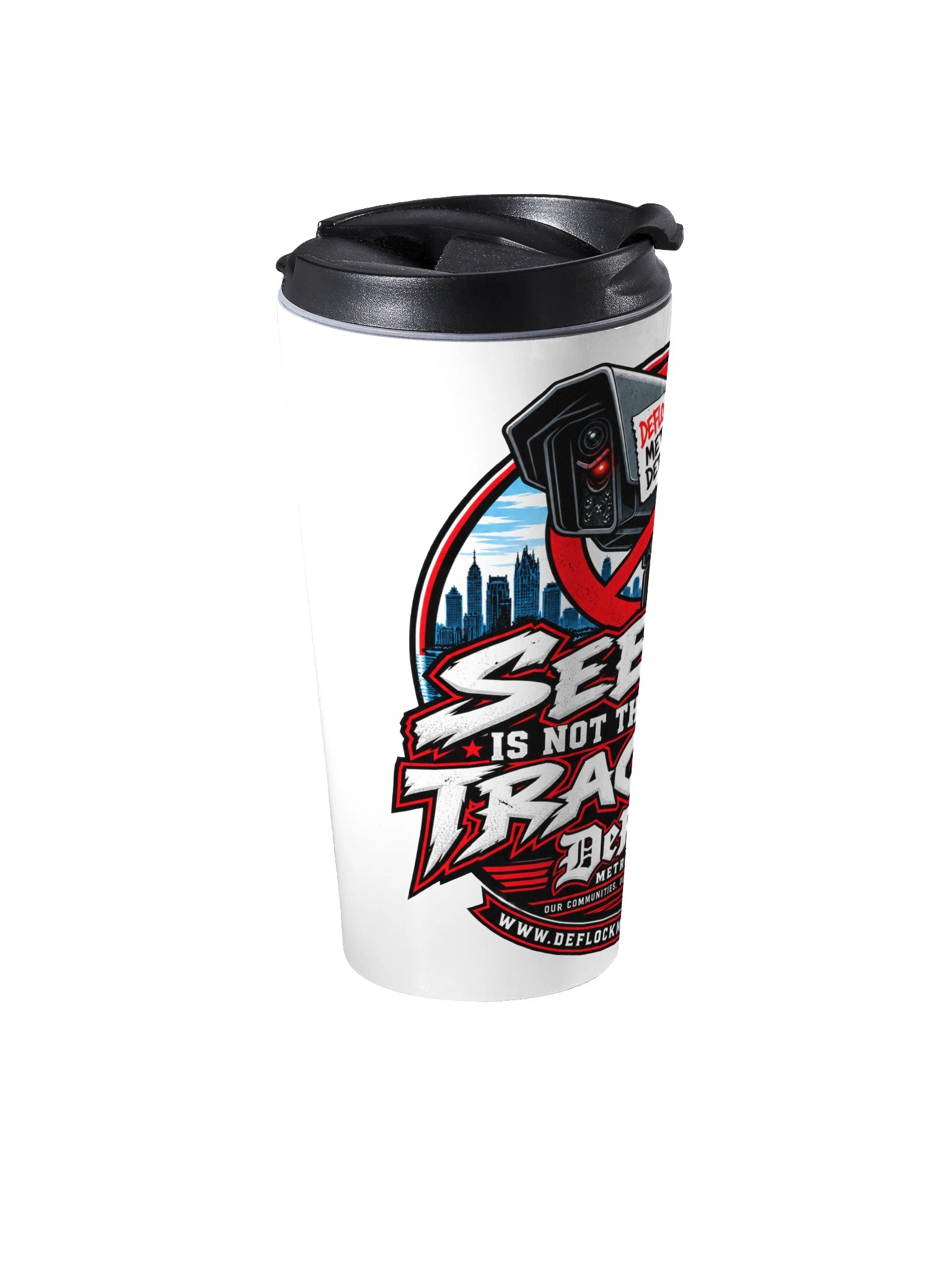 Seeing Is Not the Same as Tracking Travel Mug product image (2)