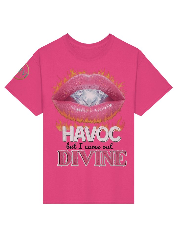Flaming Divine Tee - Variant 1 product image (1)
