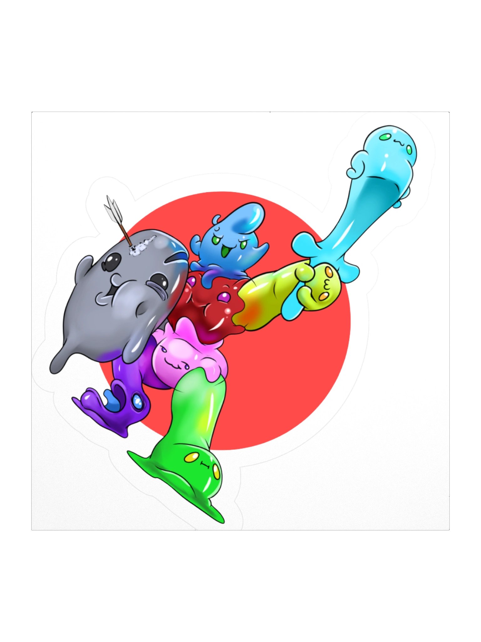 MegaSlime sticker product image (2)