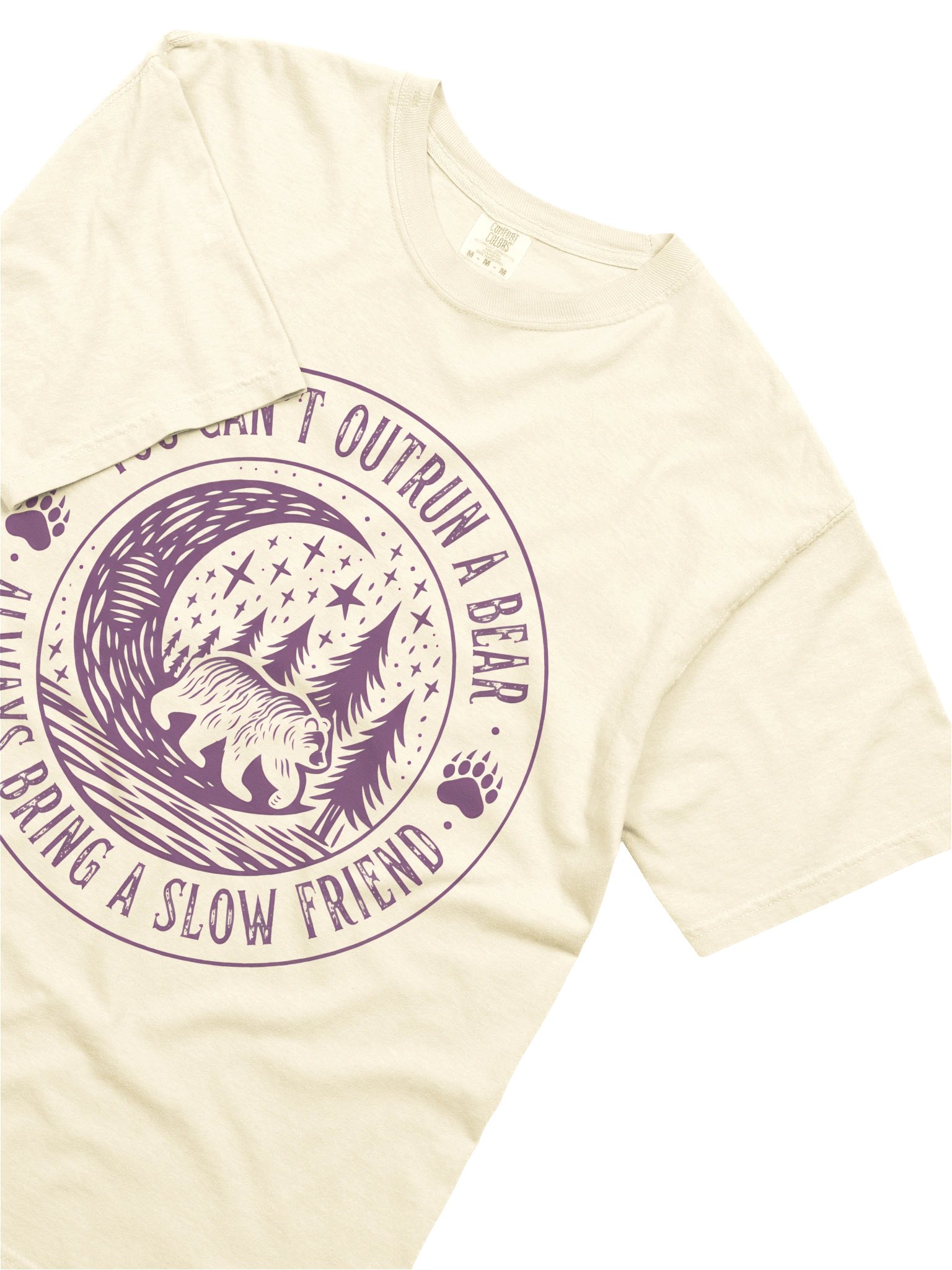 You Can’t Outrun a Bear Shirt – Funny Hiking Bear T-Shirt product image (6)