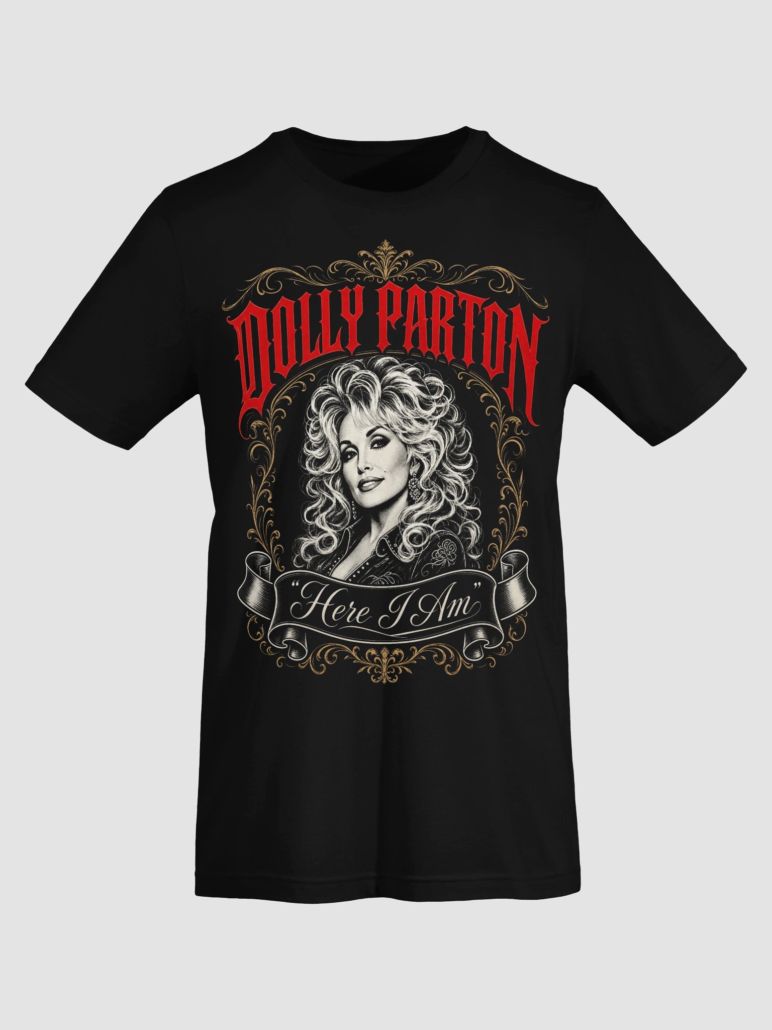 Dolly Parton Portrait Music Legend Vintage Dollywood T-Shirt product image (46)