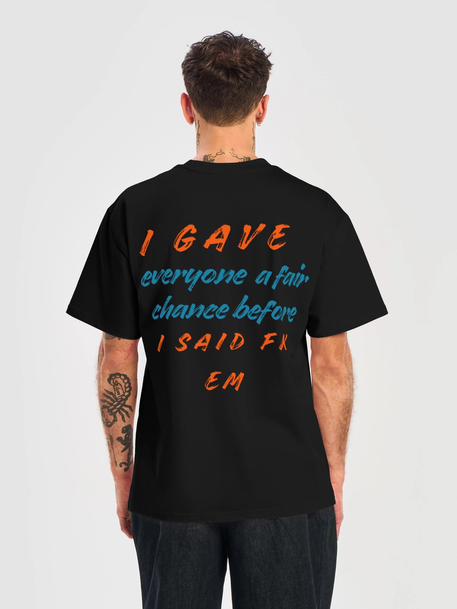 Zolvandor "Fair Chance" Viral Streetwear T-shirt product image (1)