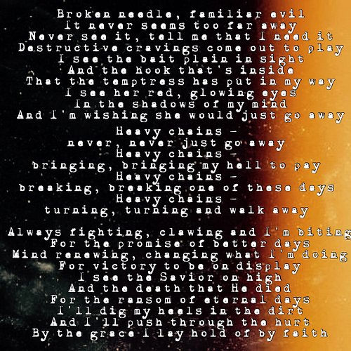 Lyrics to “Just Go Away”. To everyone fighting to drop bad habits in exchange for good ones to better themselves. This song, ...