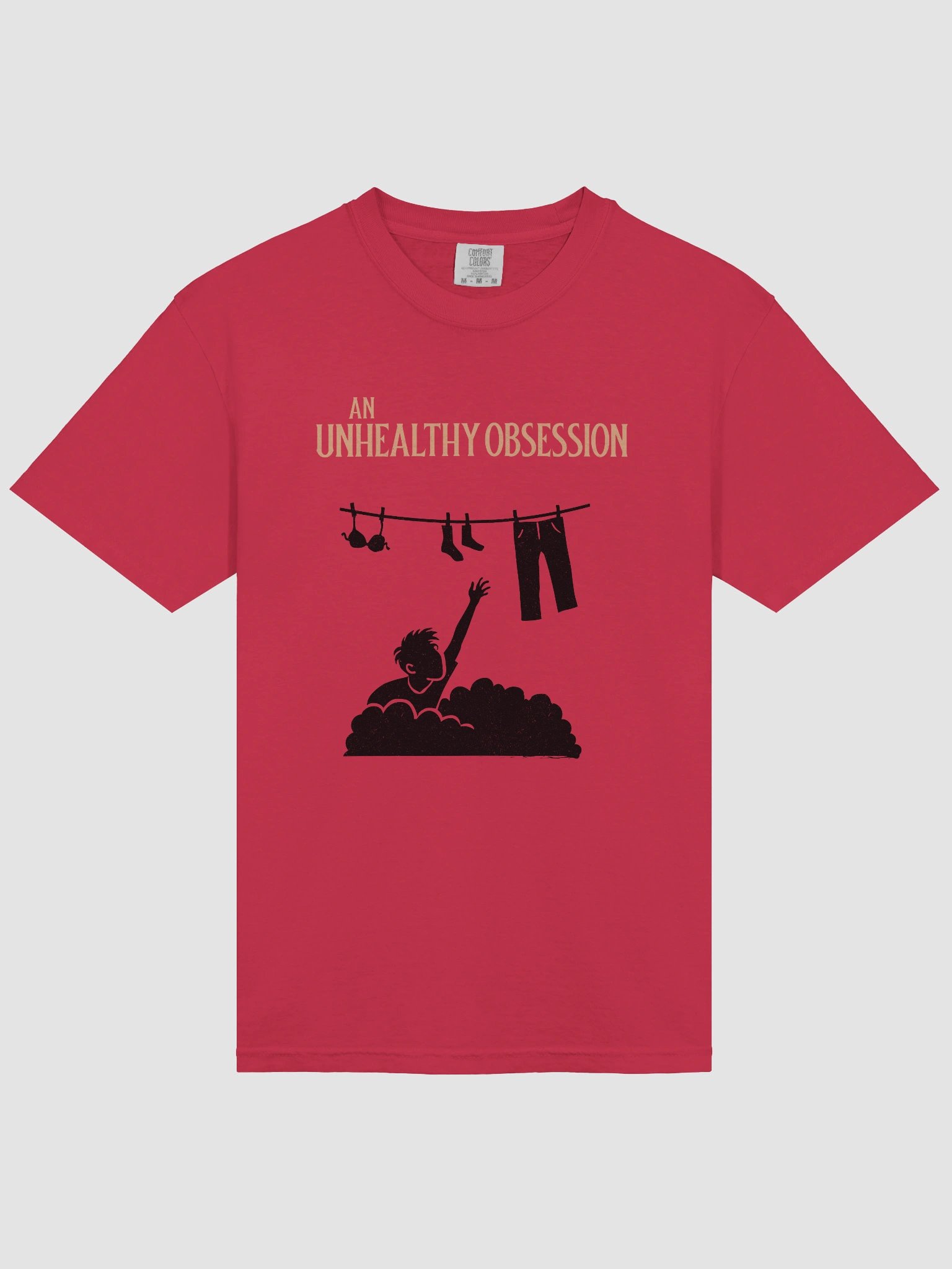 An Unhealthy Obsession Heavyweight T-Shirt product image (3)