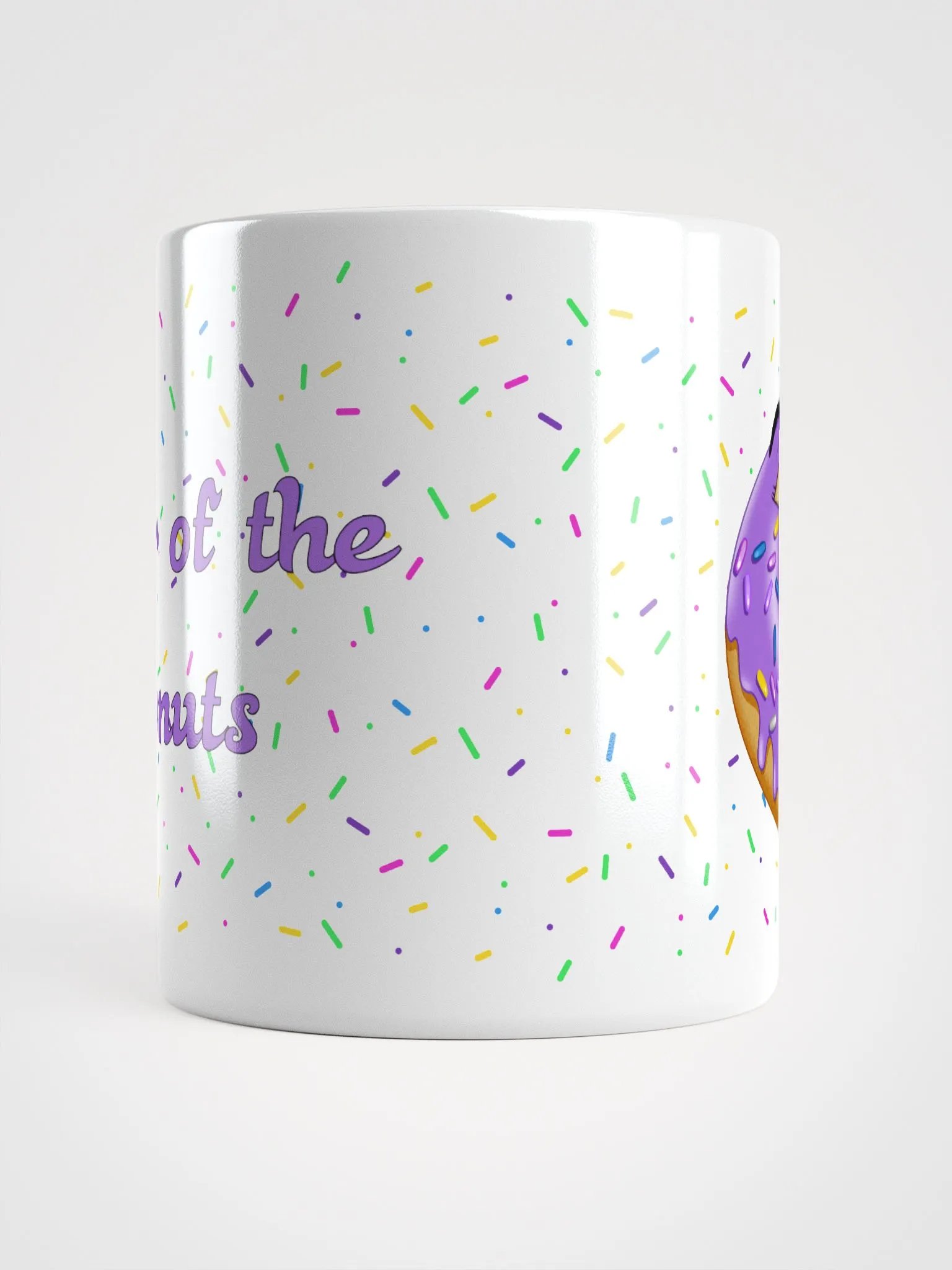 Ruler of the Donuts White Mug product image (9)