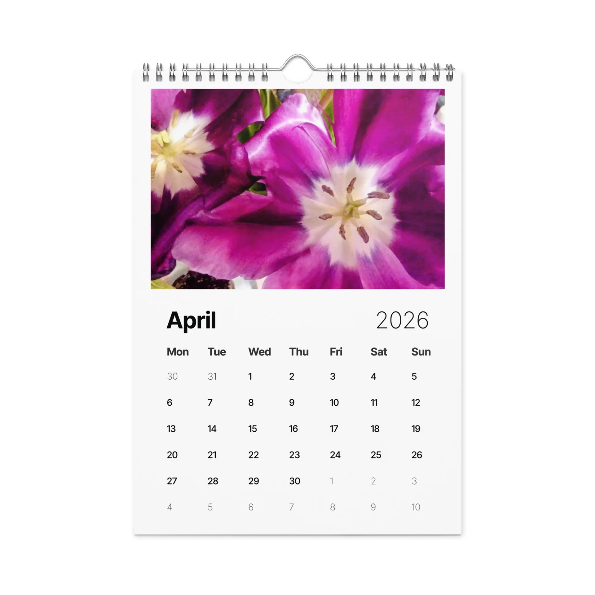 Flower Serenity 2026 Calendar product image (1)