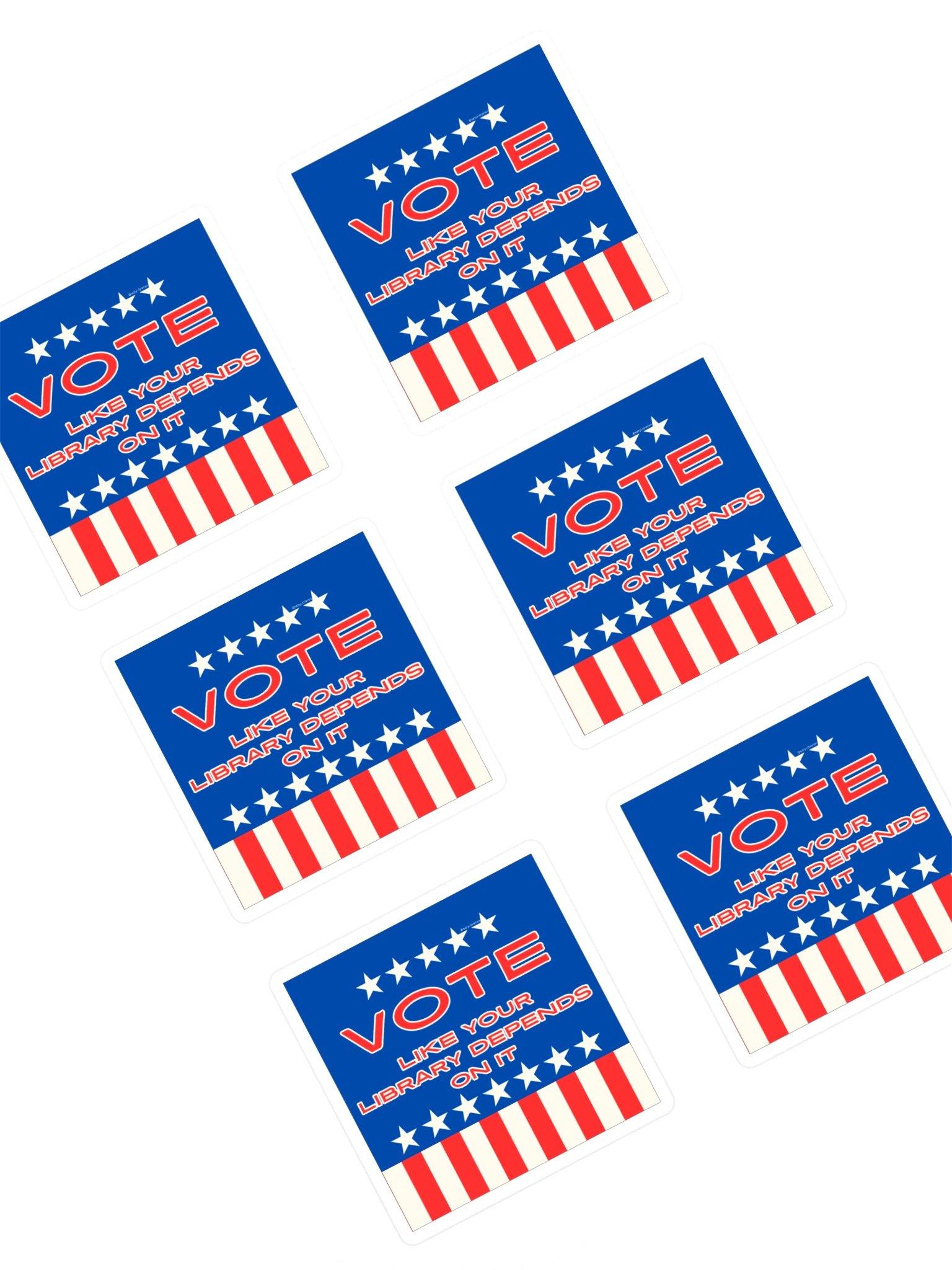 Librarians Vote Stickers product image (1)