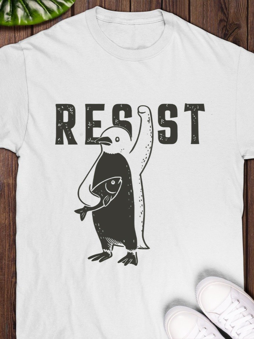 Resist Penguin Shirt product image (1)