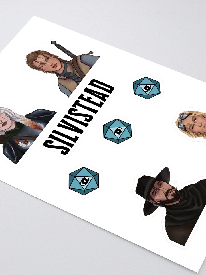 Silvistead Sticker Sheet product image (2)