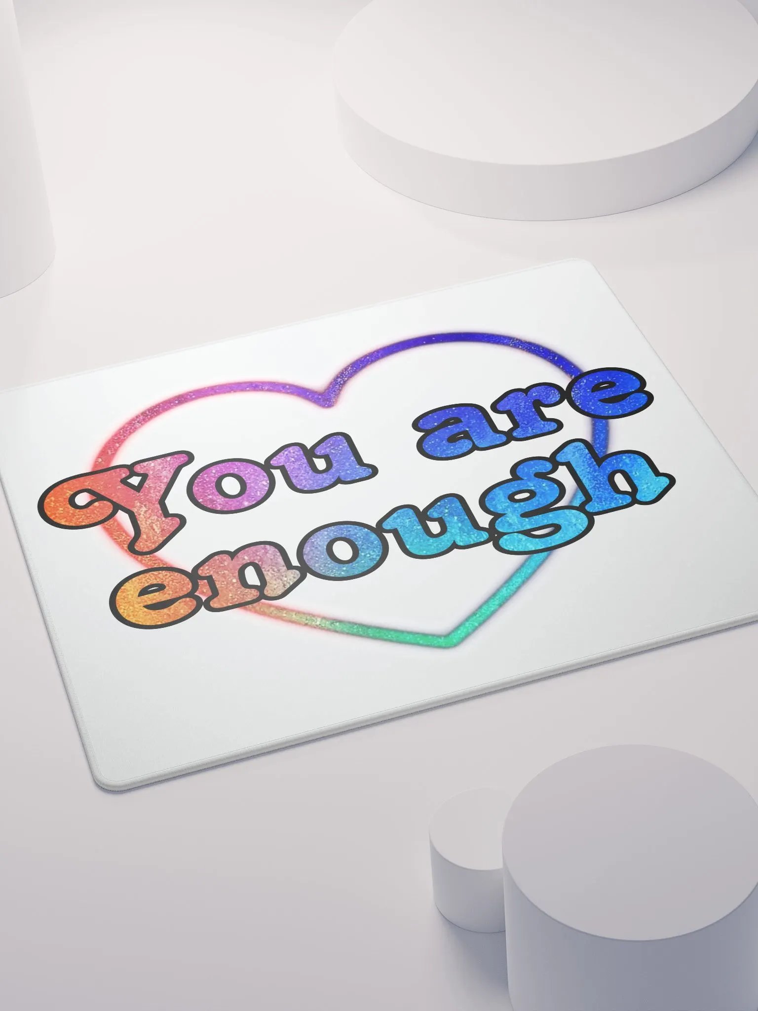 You are enough Gaming Mousepad product image (4)