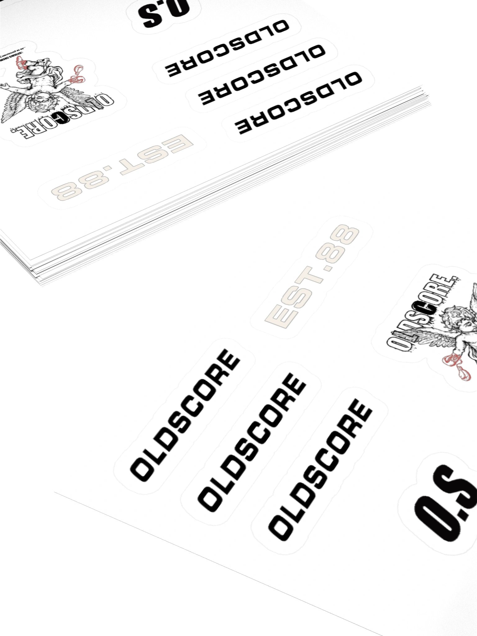 EST.88 Minimal Black Sticker product image (14)