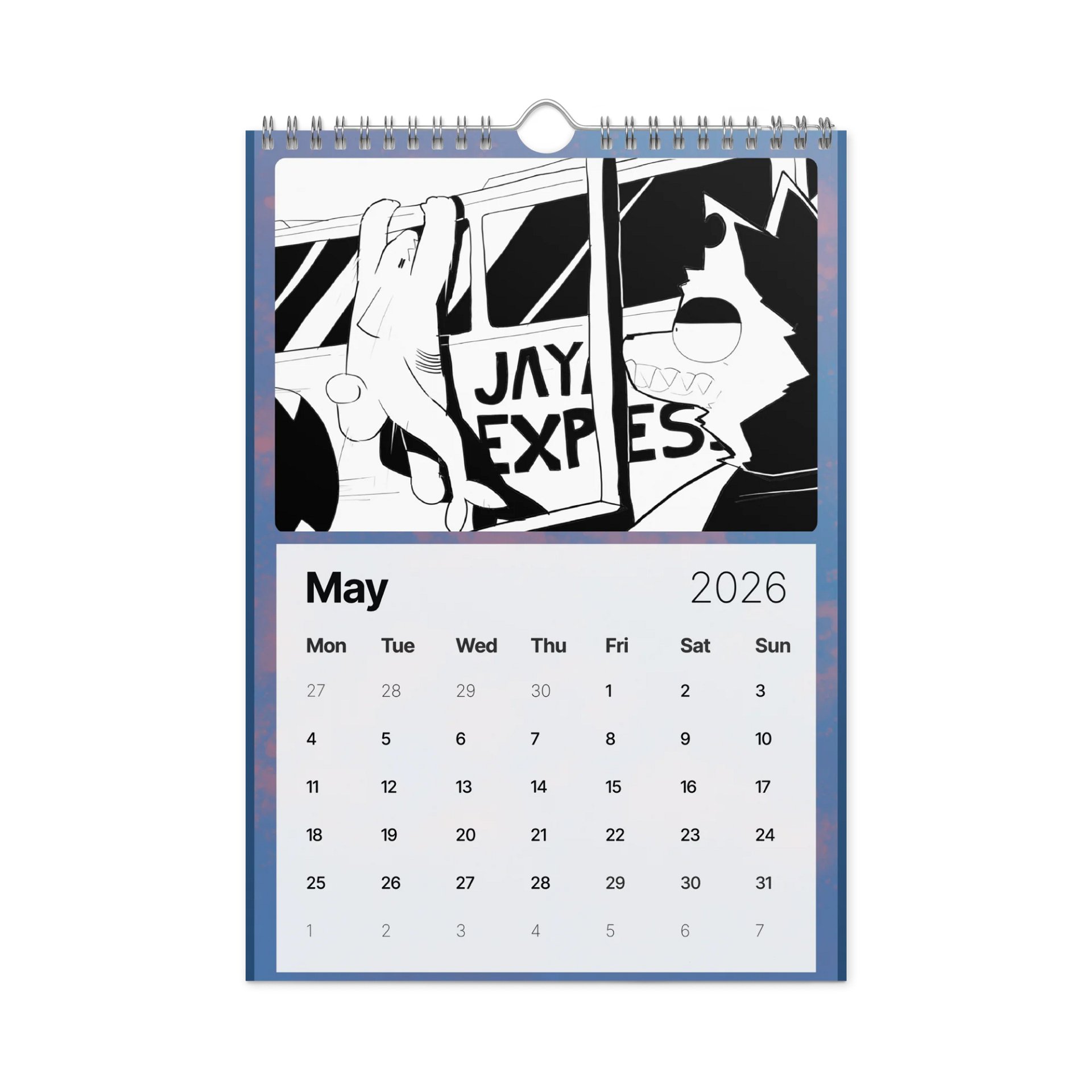 2026 MMA Calendar | Lawu Blue (Community-Made) product image (12)