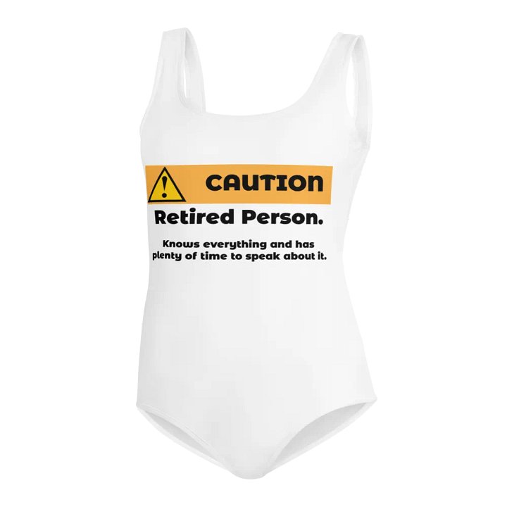 Caution Retired Person product image (2)