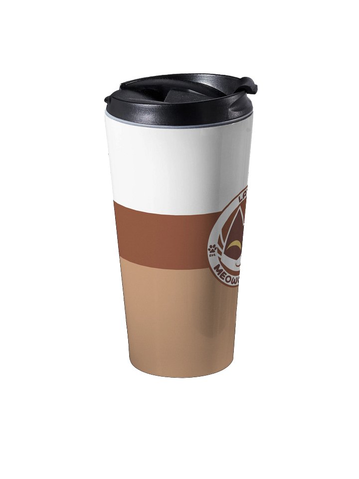 Latte Meowcchiato Travel Mug product image (2)