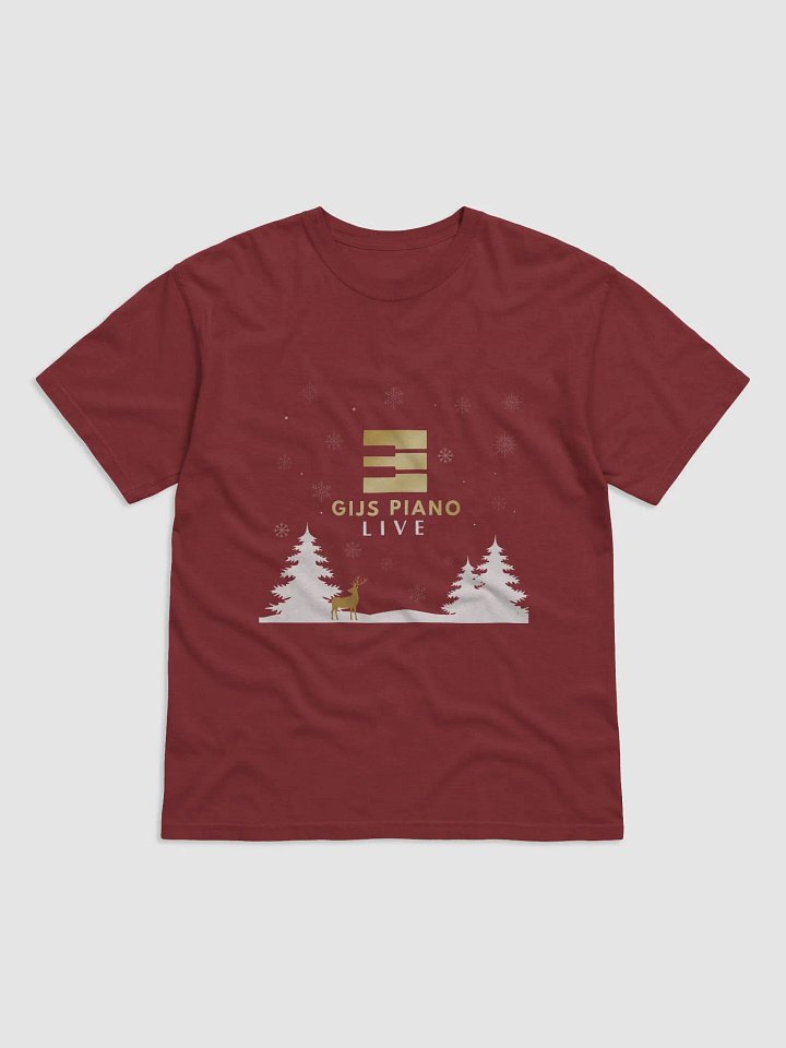 Winter Wonderland - Garment-Dyed Heavyweight T-Shirt (Gijs Piano LIVE) product image (2)